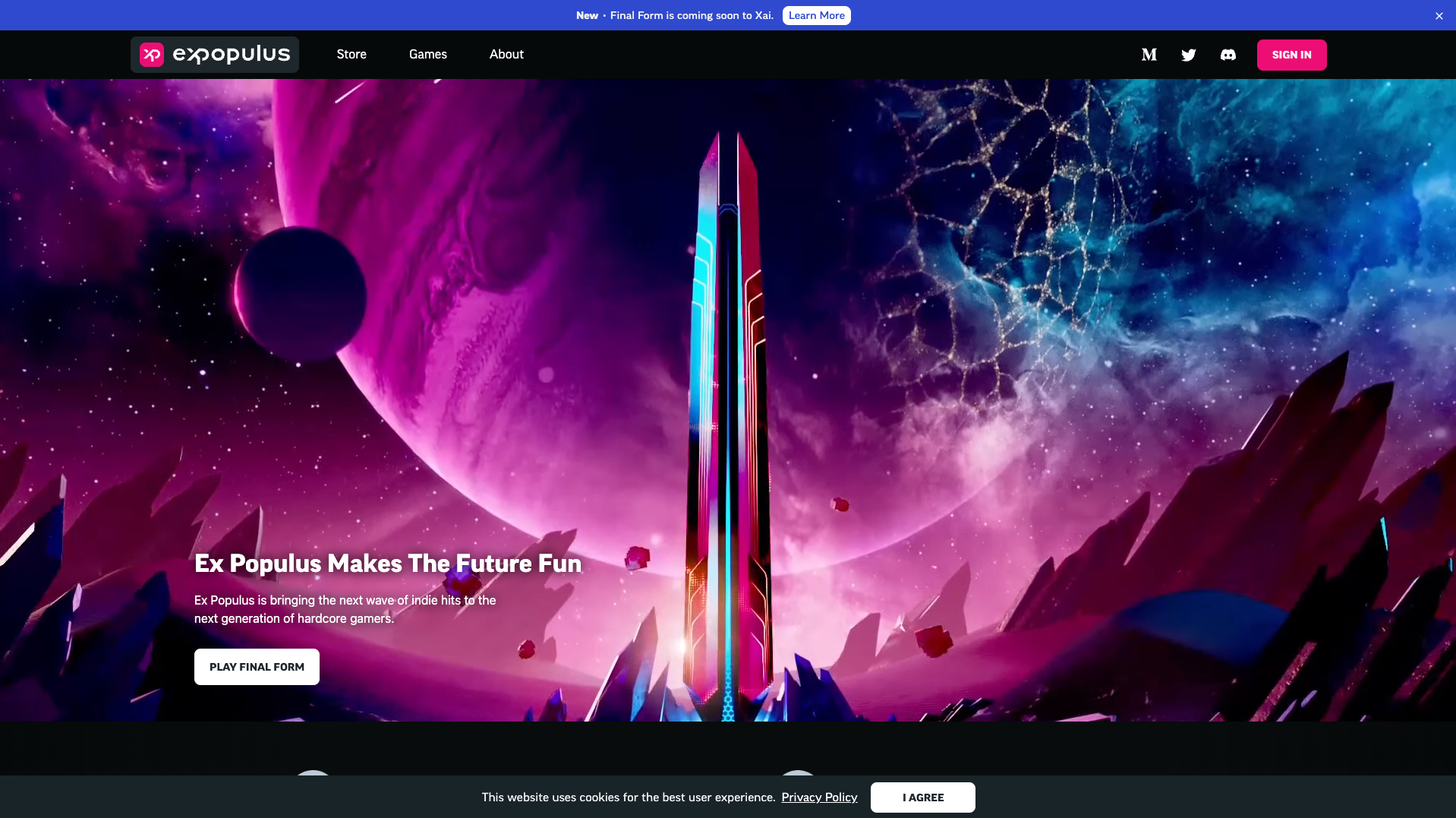 expopulus project Screenshot